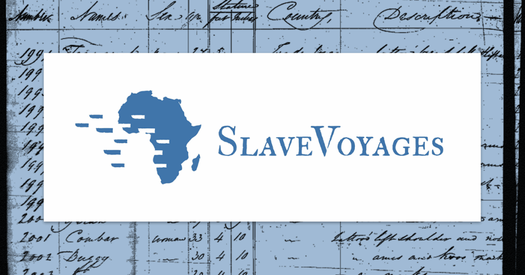 SlaveVoyages website logo